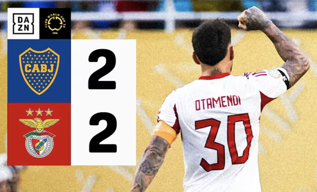 博卡青年 vs 本菲卡（2-2）｜總結｜FIFA 2025年俱樂部世界盃精華