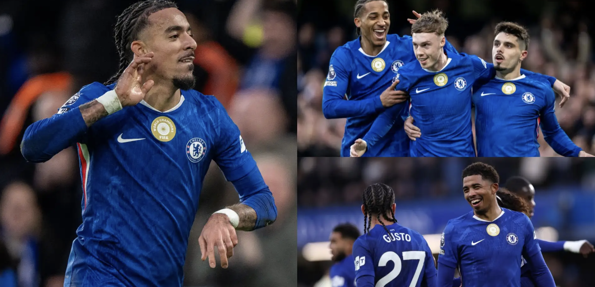 科爾·帕爾默回歸即進球！助切爾西2-0擊敗艾佛頓，攀升英超第四