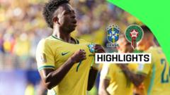 cover-7837-1781402423jpg - 實發體育 Brazilian football players in yellow jerseys celebrate on the field with a green curved overlay and a HIGHLIGHTS badge