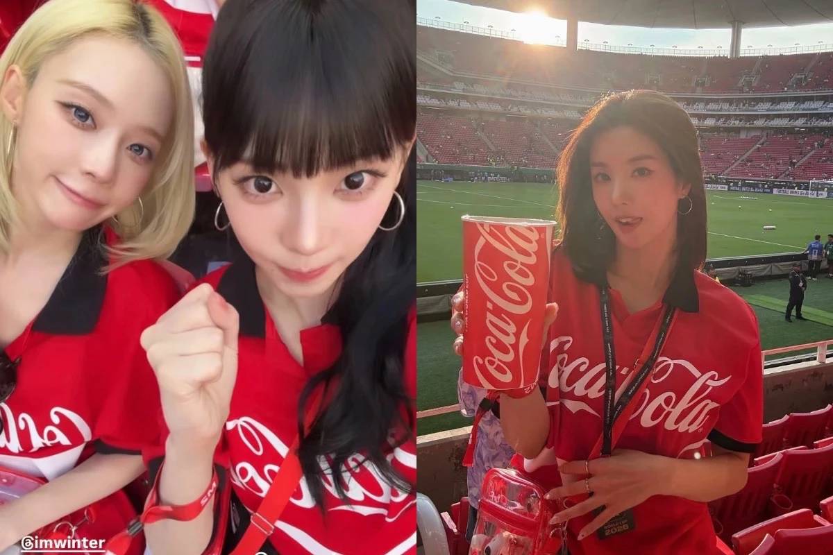 【世盃女神】Aespa Karina、Winter 驚現墨西哥！「人間 AI」應援太極虎反勝，權恩妃熱褲盡騷美腿